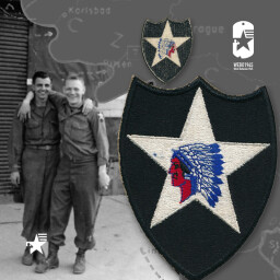 Originální nášivka US 2. pěší divize